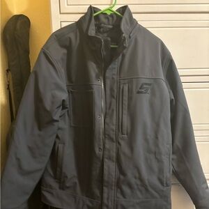 Mens snap on jacket
